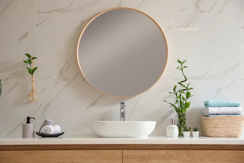new mirror for modern bathroom