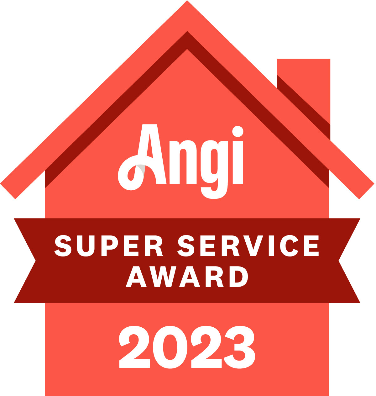 Angi Super Service Award 2023.