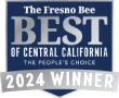 The Fresno Bee Best of Central California Award 2024 logo.