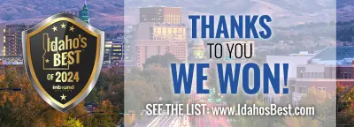 Idaho's Best Badge.