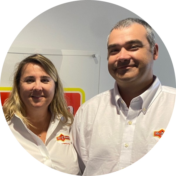 Caroline and Jeff Richard