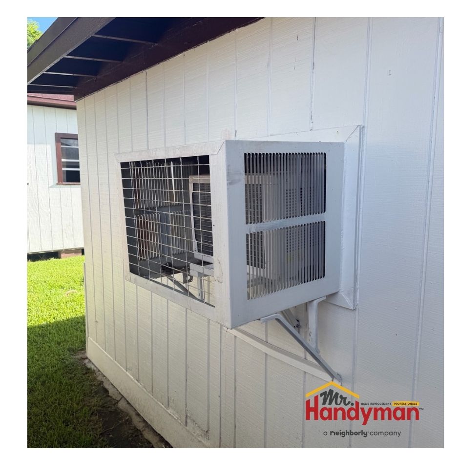handyman near me, ac wall unit installation, carpentry, riveroaks handyman, west university handyman, bellaire handyman