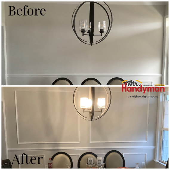 Accent Wall Molding Installation Oakton, VA