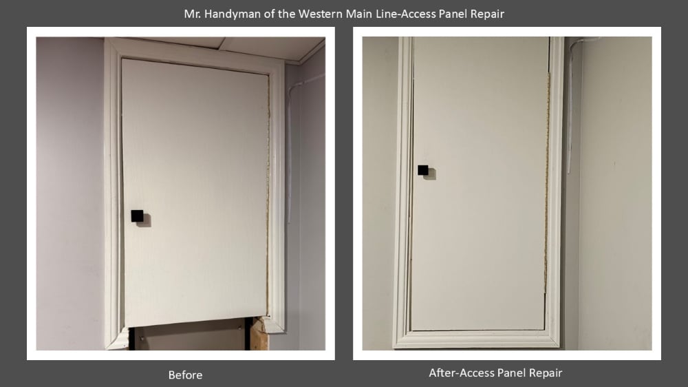 Access Panel Repair Downingtown, Pa Chester County