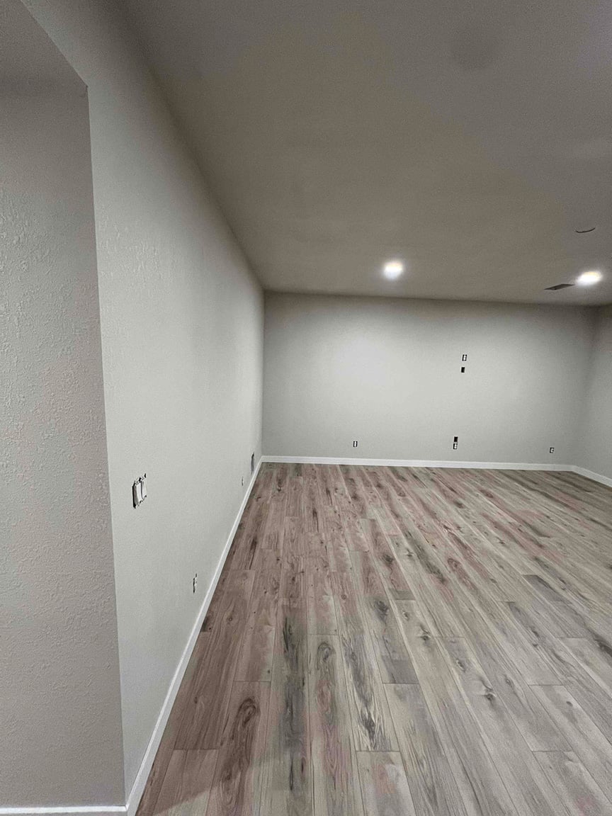 basement refinished