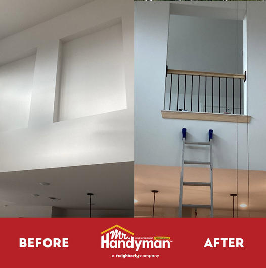 Alcove to handrail conversion