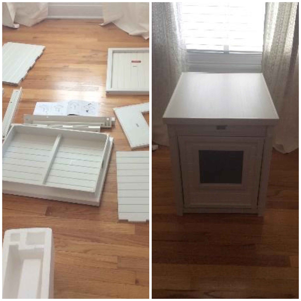 Assemble a cabinet in Oxford