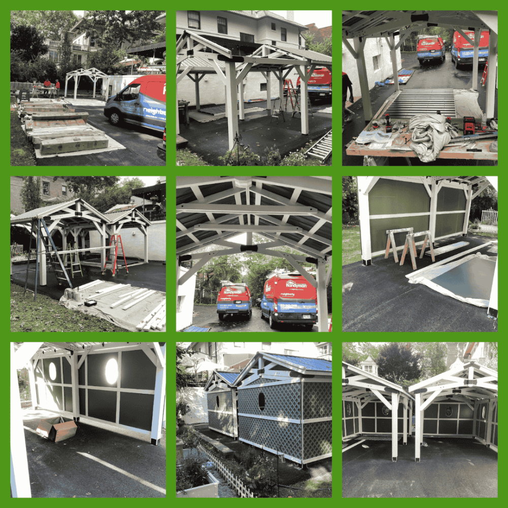 Assemble residential parking structures