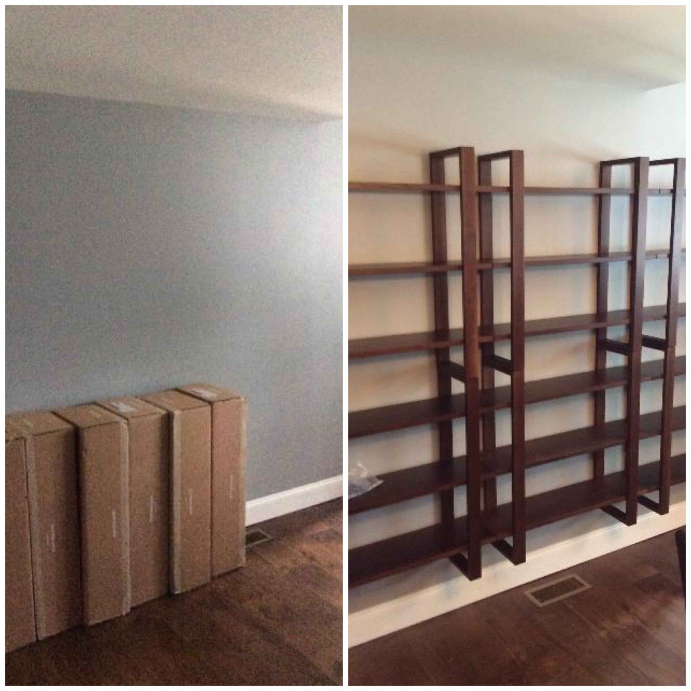 Assemble shelves in Bridgeport
