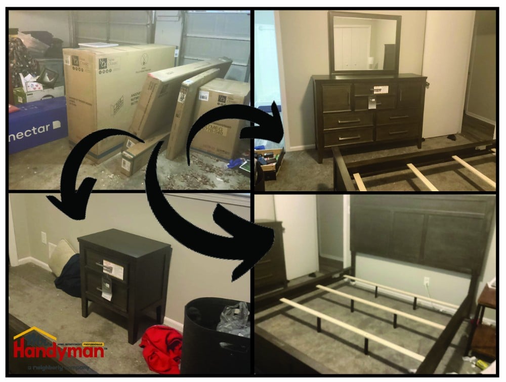 bedroom set assembly