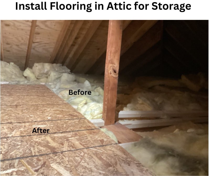 Attic Floor Installation