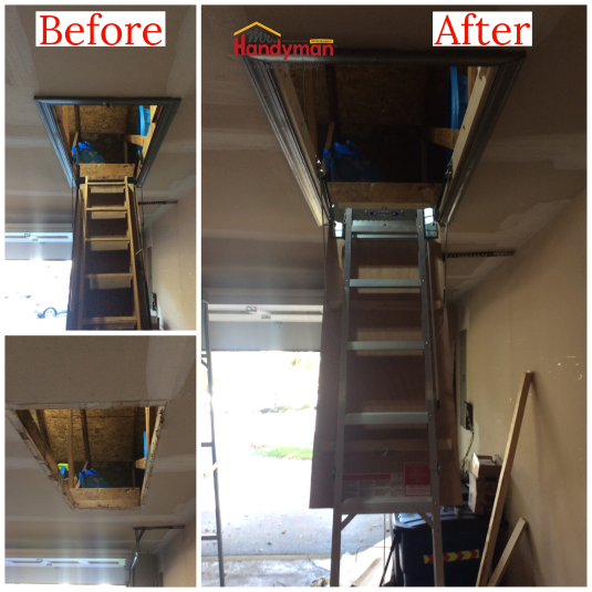 Attic Stairs Replacement Ashburn, VA