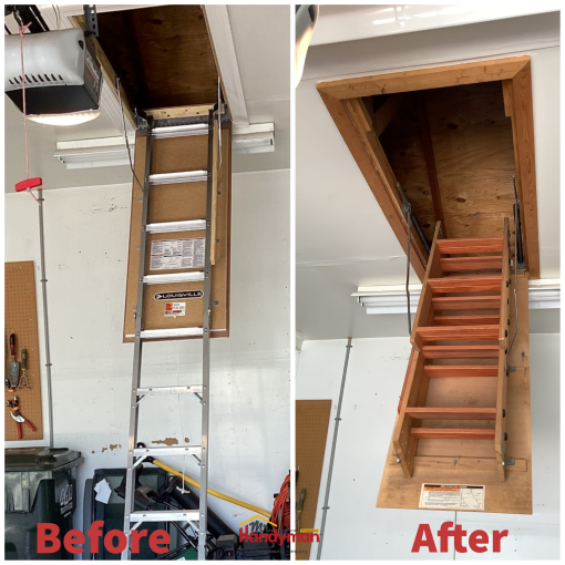 Attic Stairs Replacement Centreville, VA