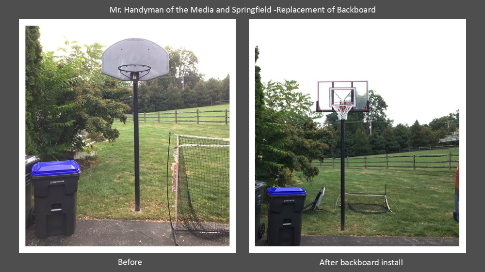 Backboard Replacement- Garnet Valley