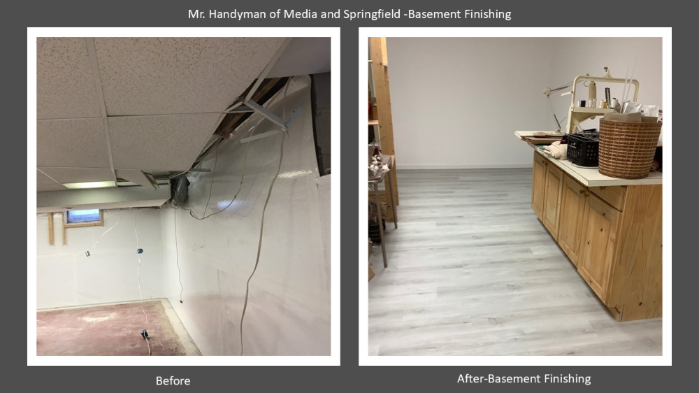 Basement Finishing- Brookhaven PA