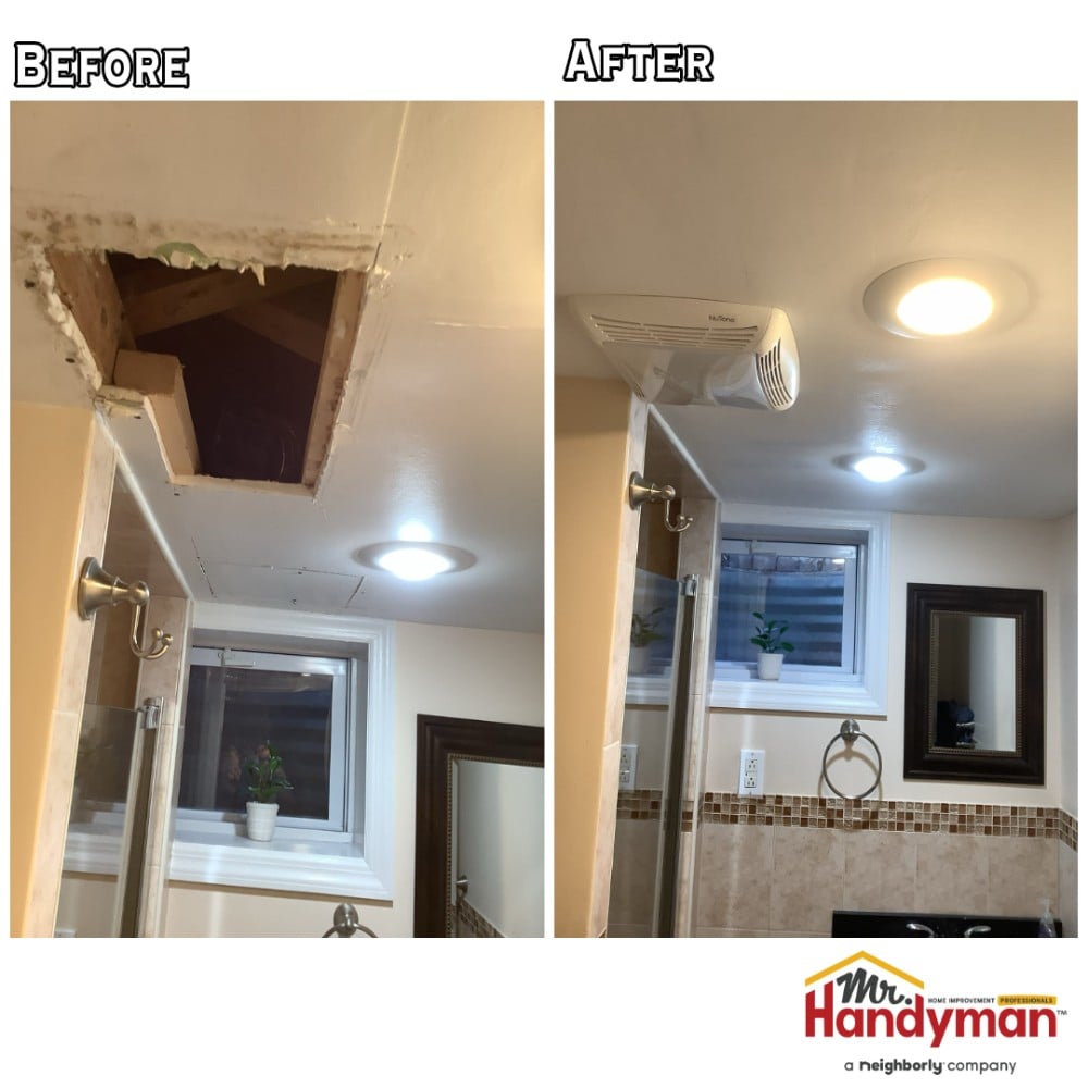 Ceiling drywall