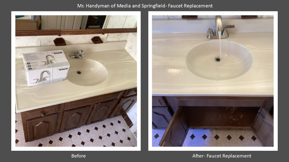 Bathroom Faucet Replacement- Media PA