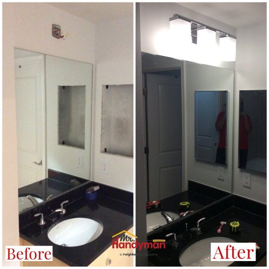 Bathroom Light Fixture Installation Sterling, VA