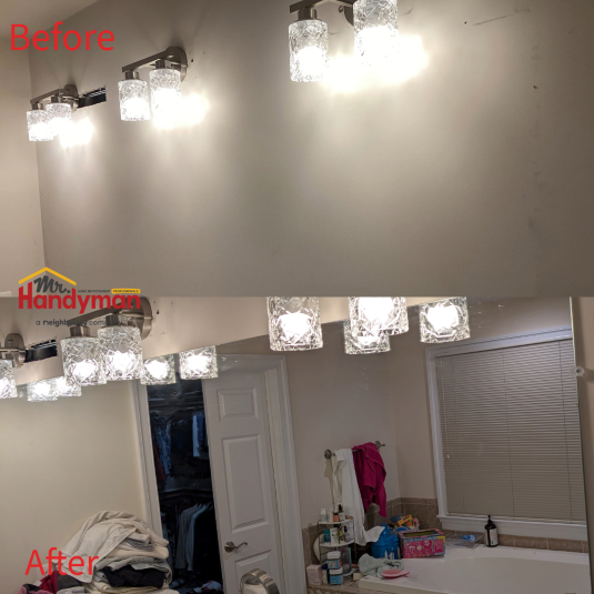 Bathroom Mirror Installation Dulles, VA