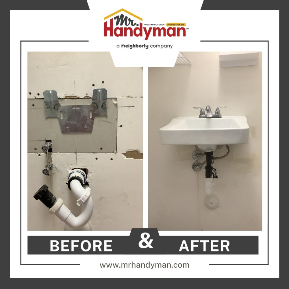 Bathroom sink mounting in Scottsdale