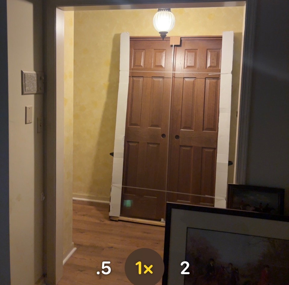 Before door installation Carmel
