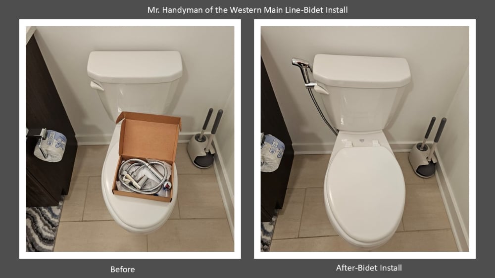 Bidet Install West Chester, Pa Chester County