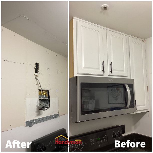Cabinet & Microwave Installation South Riding, VA