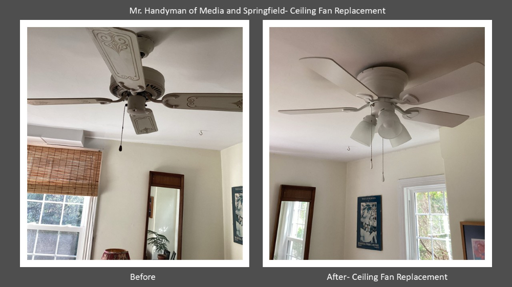 Ceiling Fan Replacement- Media PA