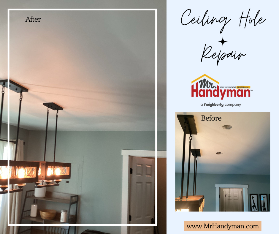 Ceiling hole repair
