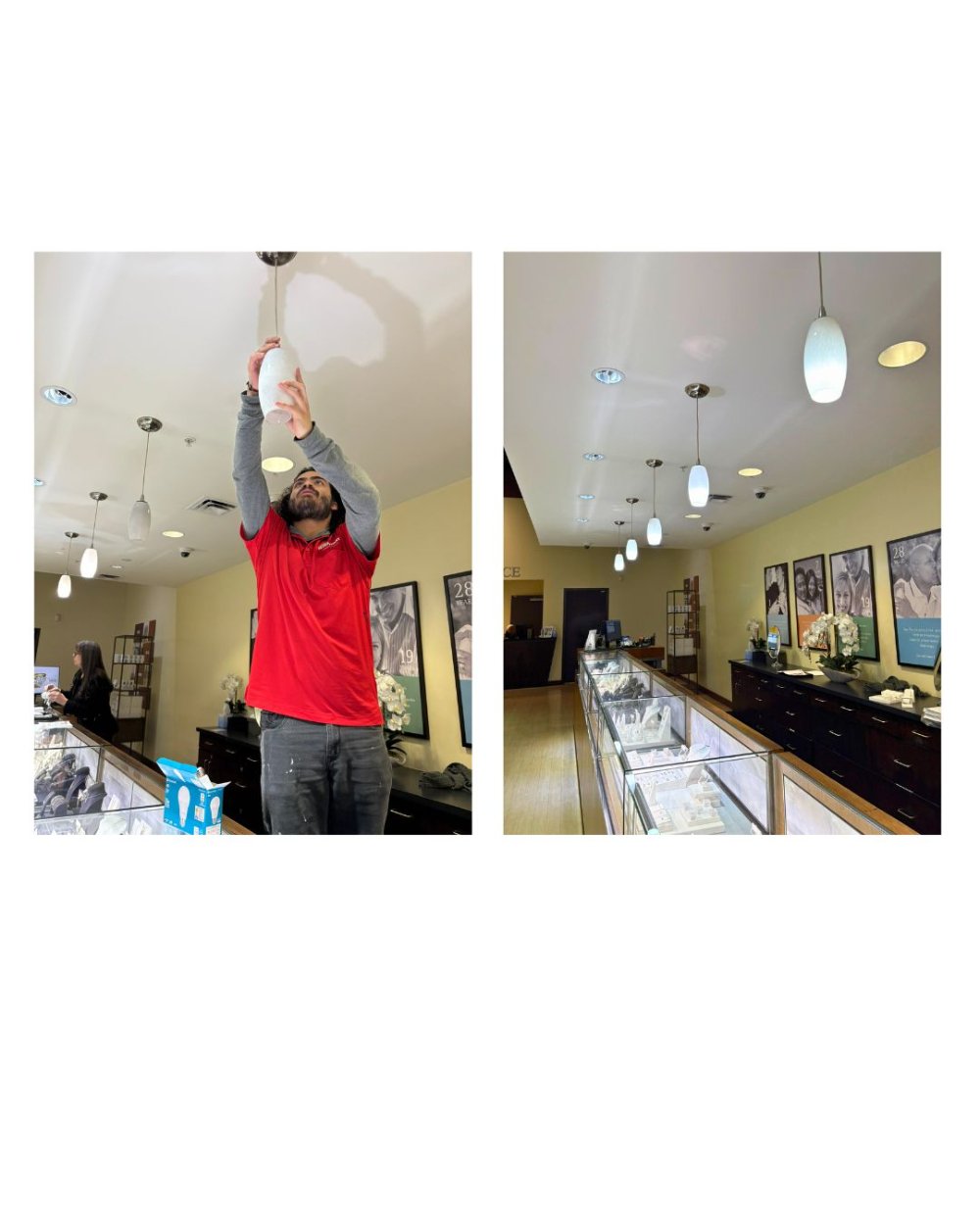 commercial repairs, light bulb replacement,