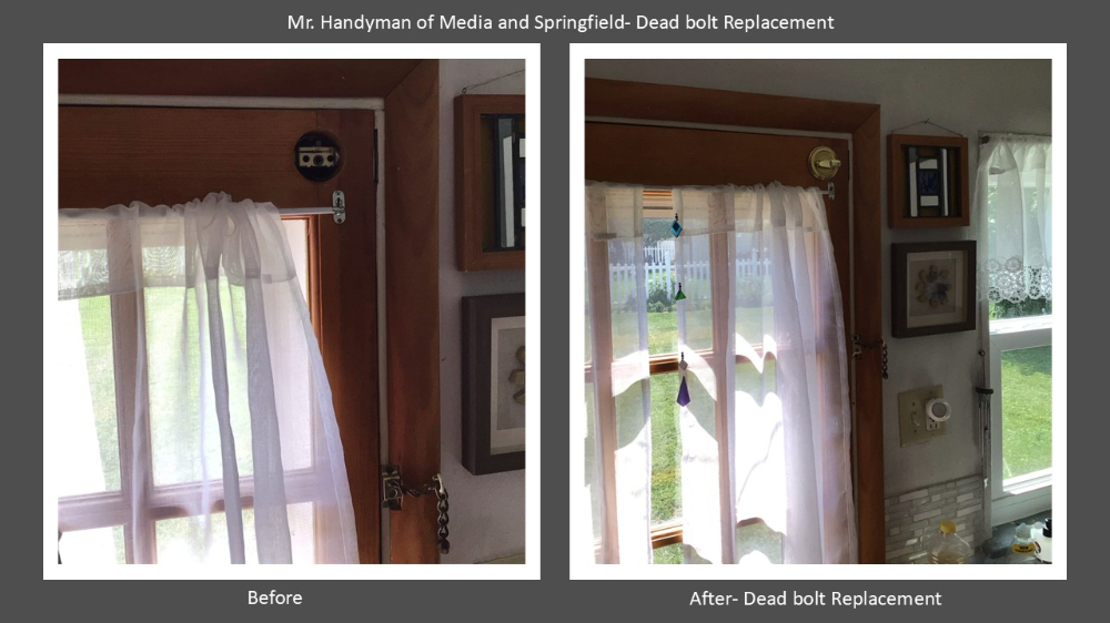 Dead Bolt Replacement- Media PA