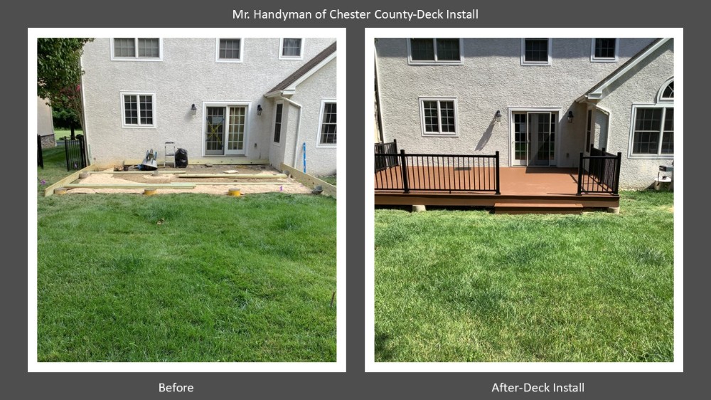 Deck Install Exton, Pa Chester County