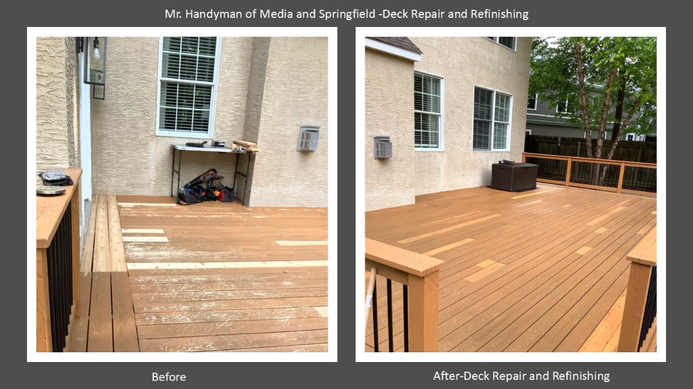 Deck Repair and Refinishing- Springfield PA