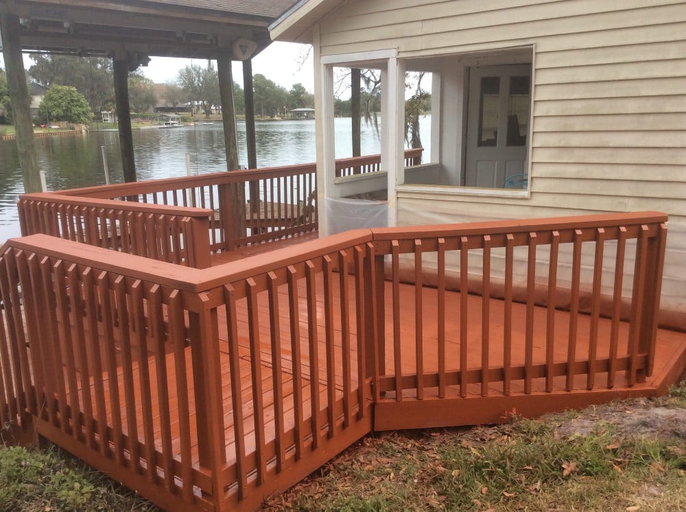 Deck Staining - Jacksonville