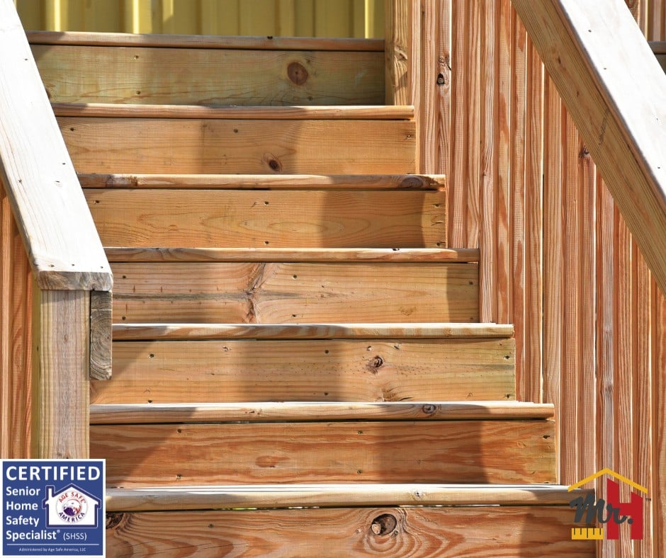 Rebuild Deck Stairs