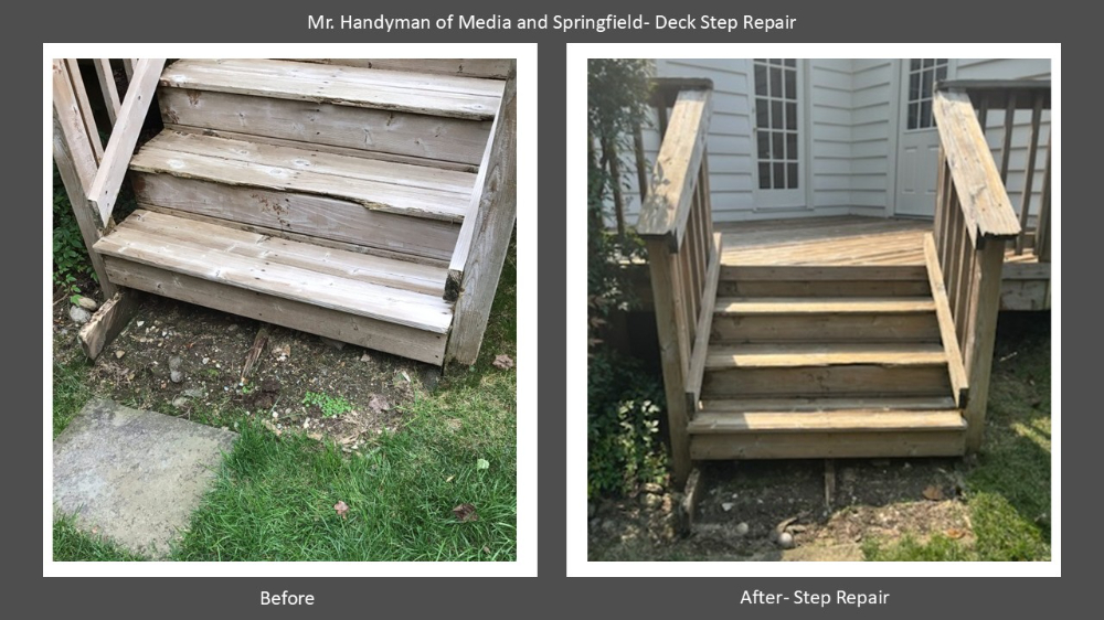 Deck Step Repair- Media PA