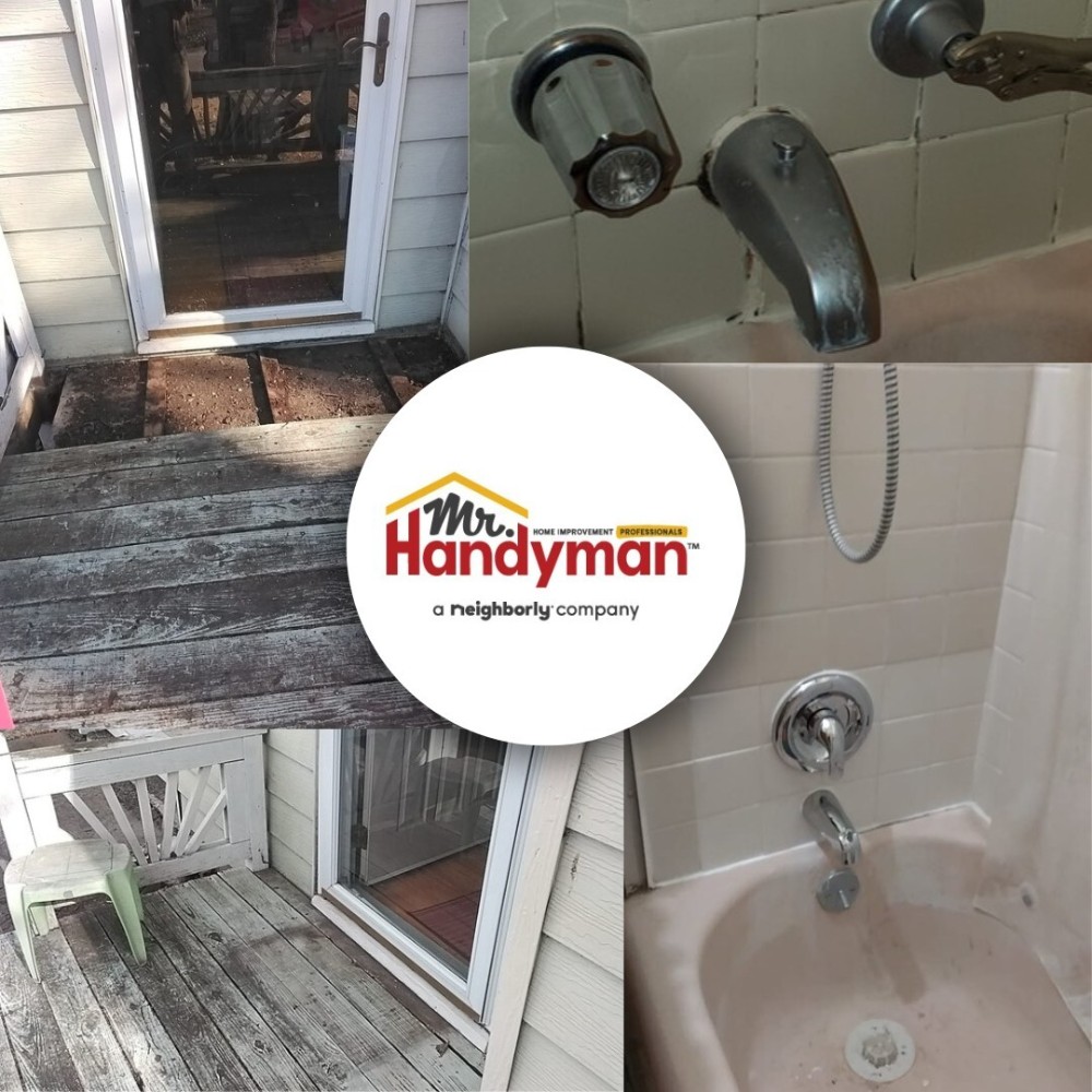 Deck and Shower work