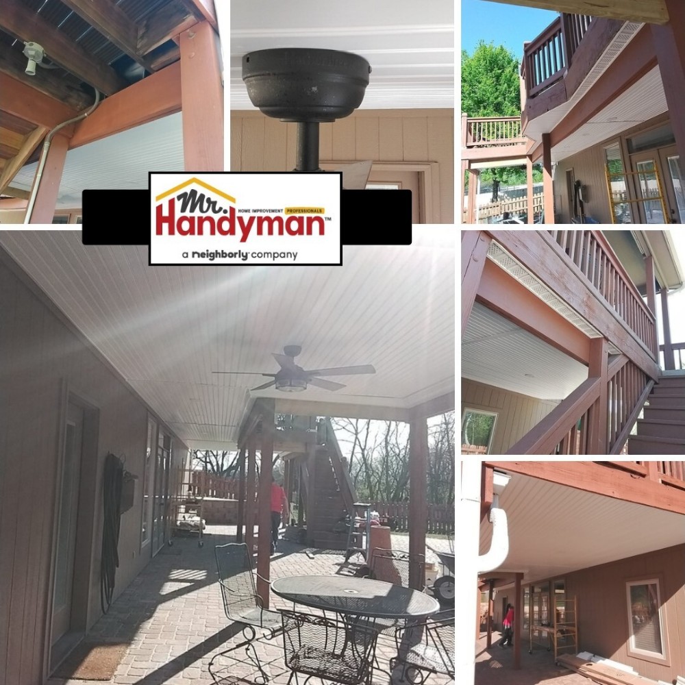 Deck ceiling project