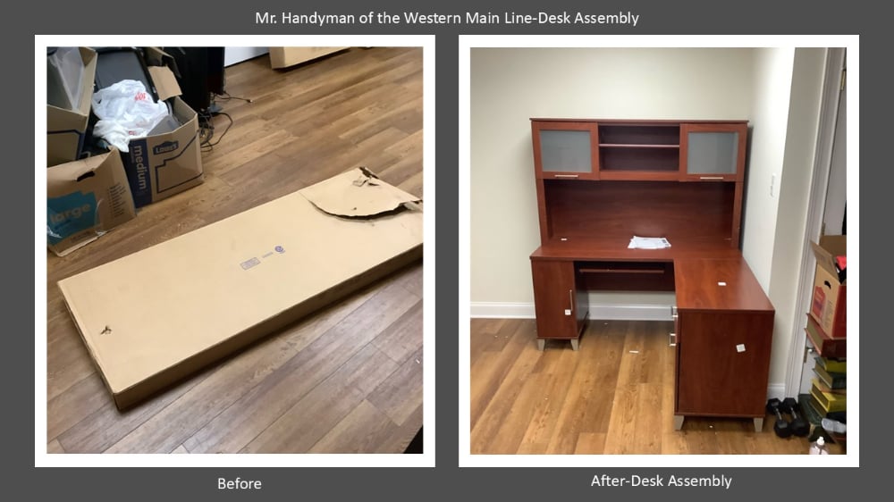 Desk Assembly Exton, Pa Chester County