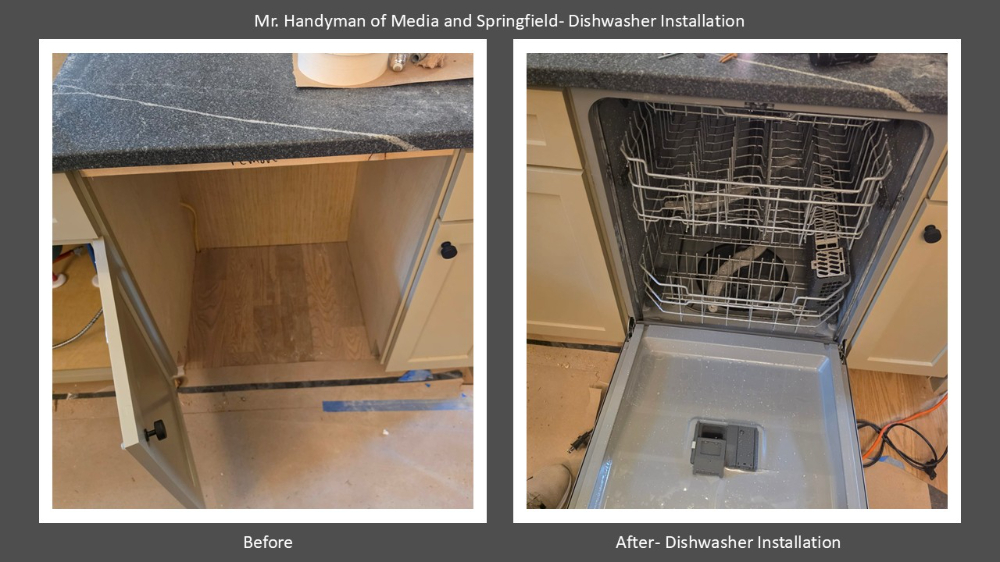 Dishwasher Installation- Drexel Hill PA