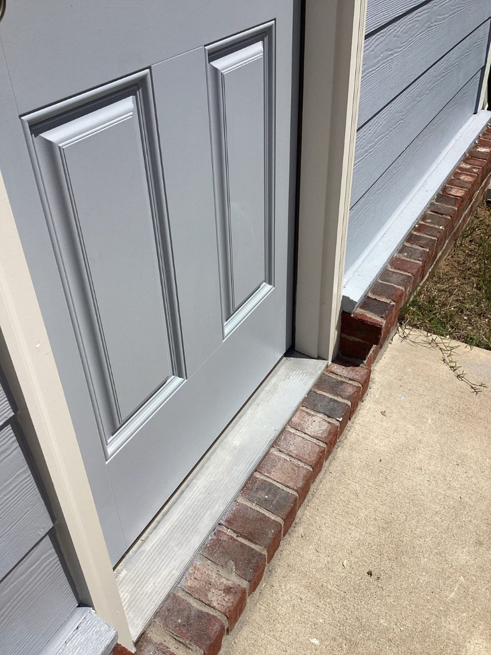 Door Frame Repair After Picture in Broken Arrow
