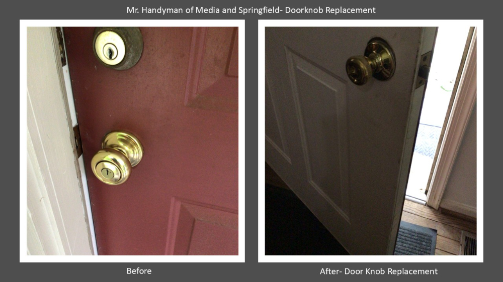 Doorknob Replacement- Chestnut Hill PA