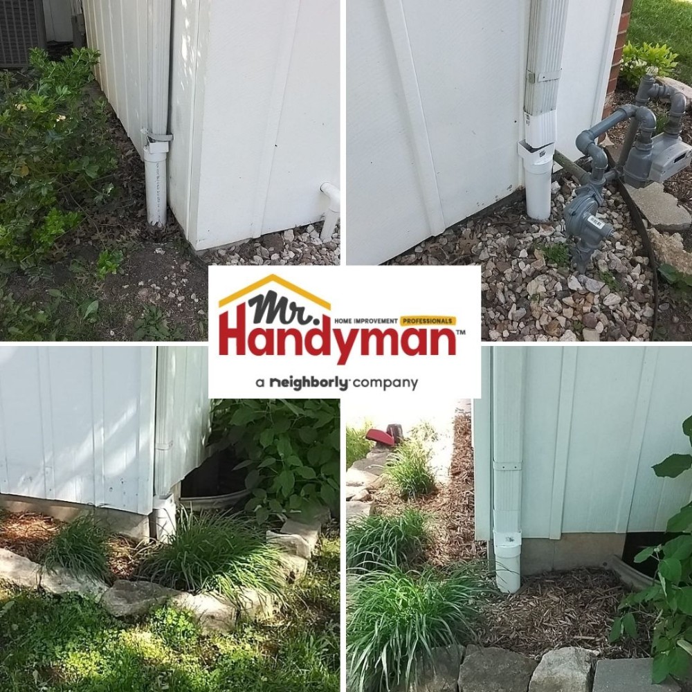new downspout extensions