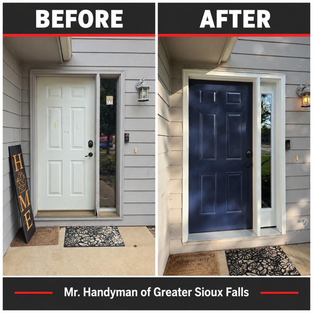 Entry Door Replacement: Before & After