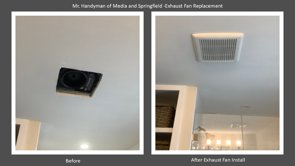 Exhaust Fan Install- Morton PA