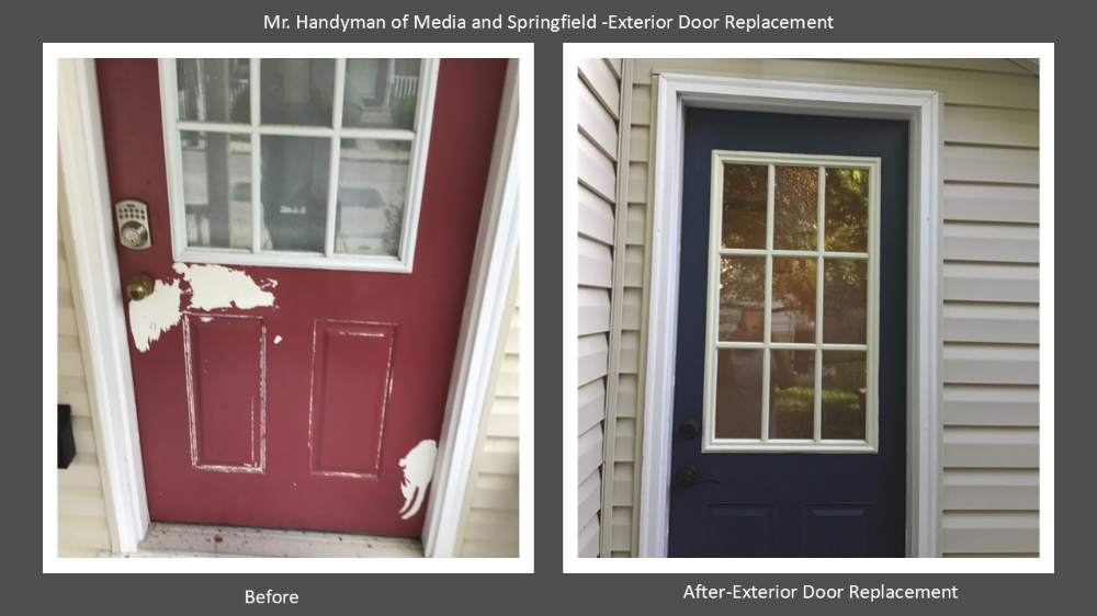 Exterior Door Replacement- Chester Heights PA