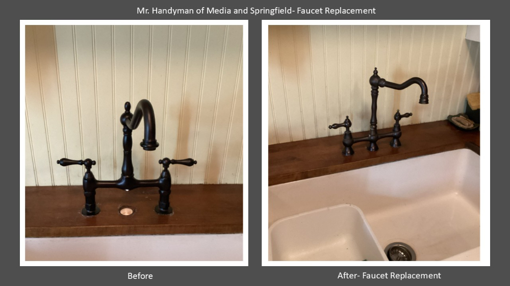 Faucet Replacement- Clifton Heights PA