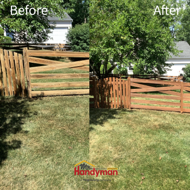 Fence Stain Fairfax, VA