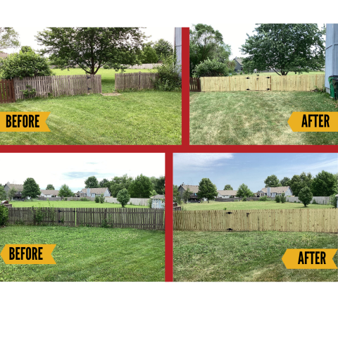 Fence replacement in Gardner