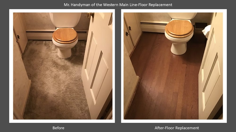 Floor replacement Devon, Pa Chester County